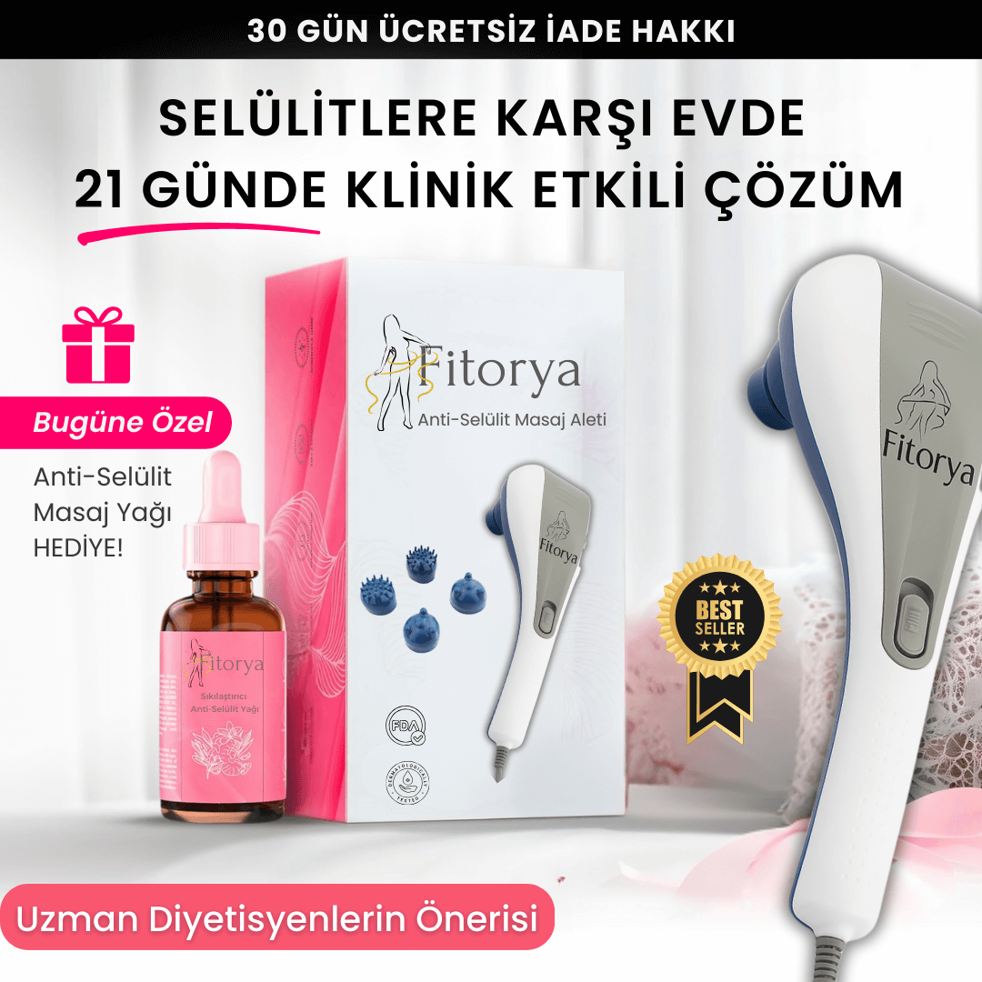 Fitorya Anti-Selülit Sıkılaştırıcı Masaj Aleti
