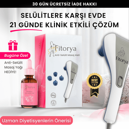 Fitorya Anti-Selülit Sıkılaştırıcı Masaj Aleti