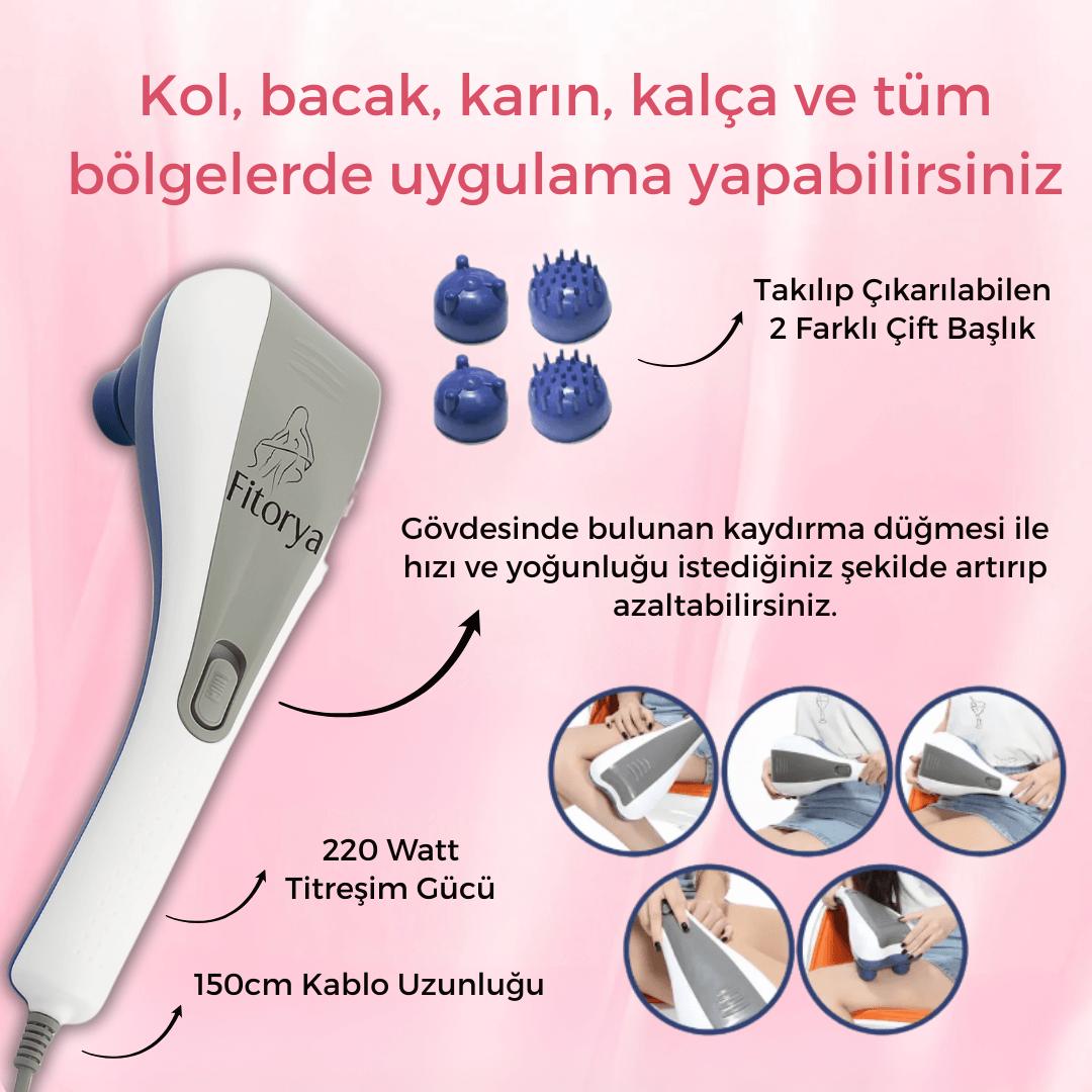 Fitorya Anti-Selülit Sıkılaştırıcı Masaj Aleti