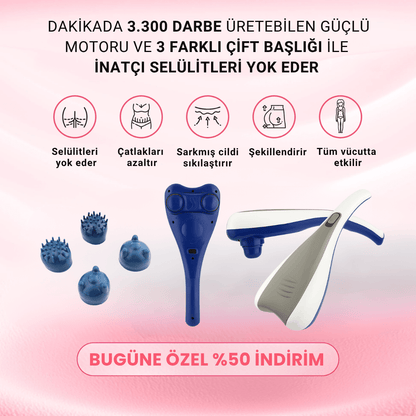 Fitorya Anti-Selülit Sıkılaştırıcı Masaj Aleti